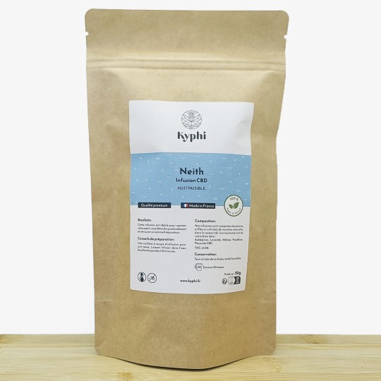 Infusion CBD nuit calme Neith Kyphy